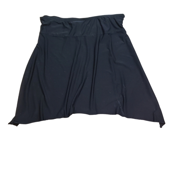 Joe Benbasset Black Skater Skirt with Silver Accent - Picture 5 of 11